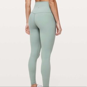Lululemon Align Pant 28" Palm Court Size 8